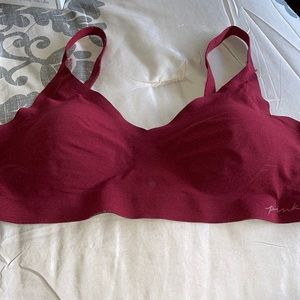 Burgundy PINK bra SZ L